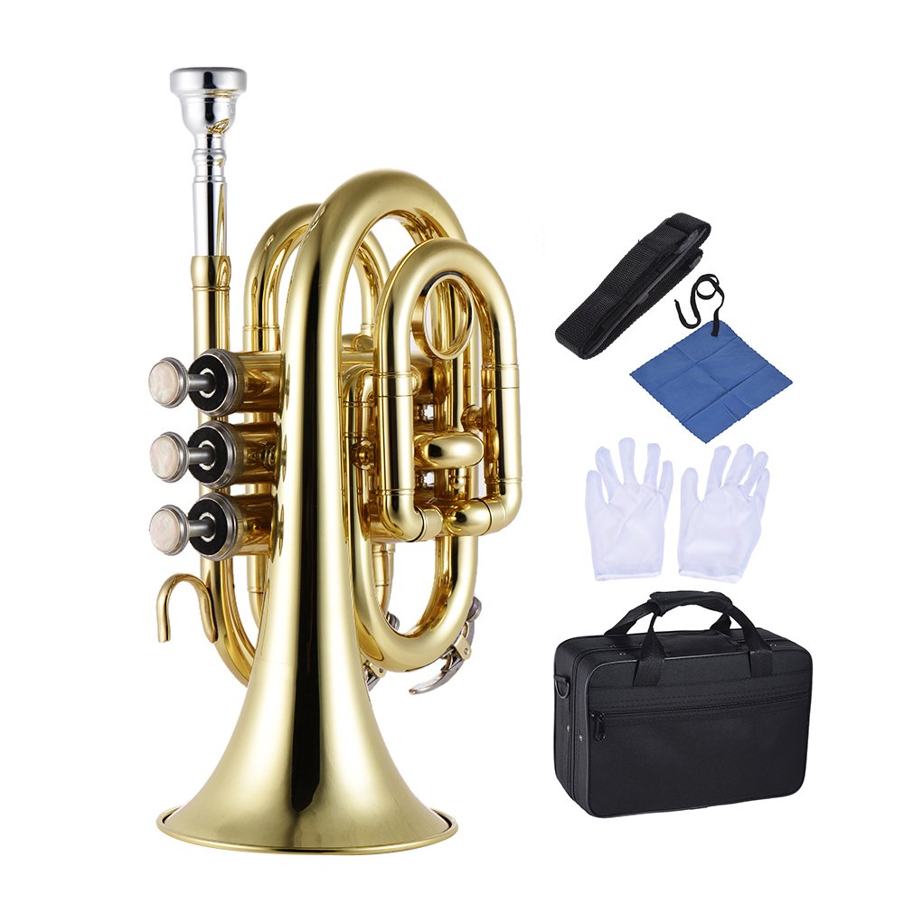 High-quality Bugle Call Trumpet Brass Cavalry Horn with Mouthpiece
